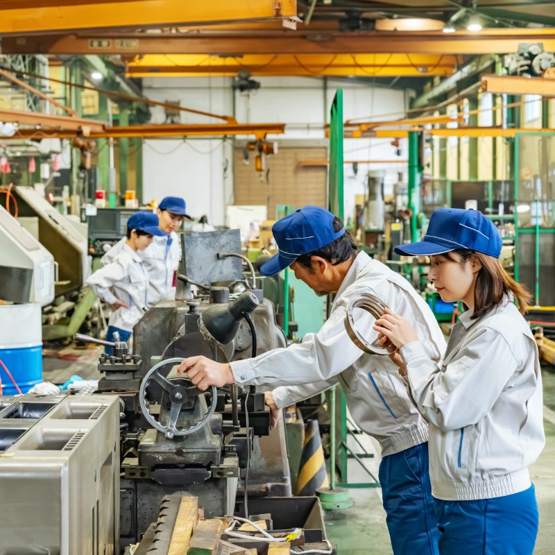 工場内の様子